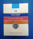 Упаковка, пачка от сигарет GOLDEN AMERICAN