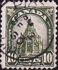 Канада 1930 год . Парламентская библиотека, Оттава . Каталог 2,25 £. (1)