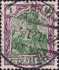Германия , рейх . 1920 год . Германия с императорской короной . Каталог 3,50 £ (1)