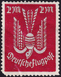 Германия , рейх . 1922 год . Голубь . Каталог 15,0 €. (1)