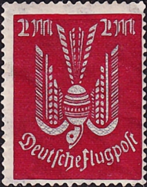 Германия , рейх . 1922 год . Голубь . Каталог 15,0 €. (8)