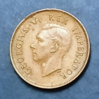 Южная Африка 1943 год 1/4 пенни (фартинг)  Георг VI 