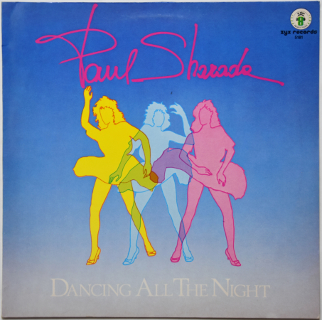 Paul Sharada "Dancing All The Night" 1985 Maxi Single ZYX  