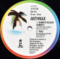 Anthrax "Indians + Sabbath Bloody Sabbath)" 1986 Maxi Single   - вид 3