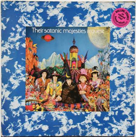 The Rolling Stones "Their Satanic Majesties Request" 1967/1977 Lp Limited Edition White Vinyl  