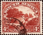 Южно-Африканская Республика . 1930 год . Крааль . Каталог 1,25 £ . (1)