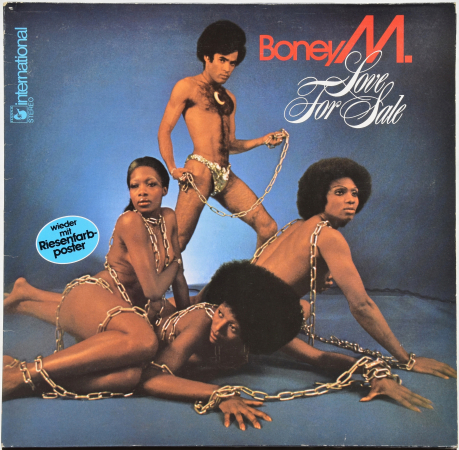 Boney M. "Love For Sale" 1977 Lp + Poster  