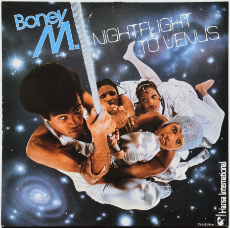 Boney M. "Nightflight To Venus" 1978 Lp + Postcards  