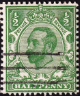 Великобритания 1911 год . Король Георг V . Каталог 4,0 £ .