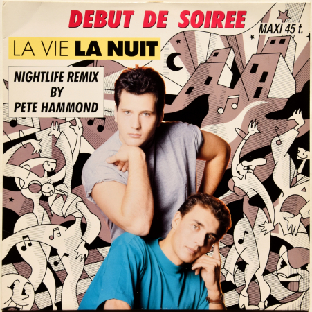Debut De Soiree "La Vie La Nuit" 1988 Maxi Single  