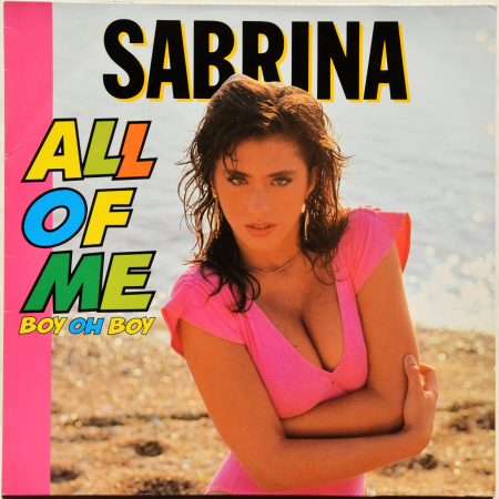 Sabrina "All Of Me" 1988 Maxi Single 