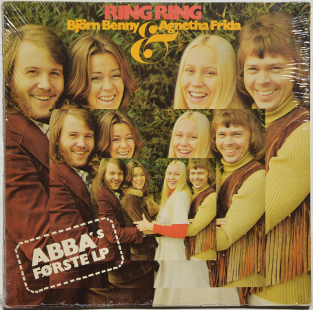 ABBA "Ring Ring" 1973/1976 Lp Denmark  