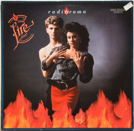 Radiorama "Fire" 1987 Maxi Single  