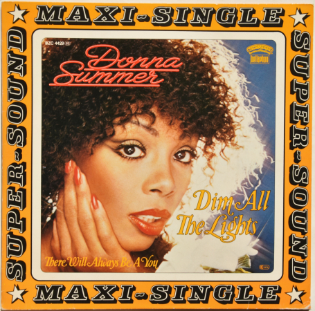 Donna Summer (Pr. Giorgio Moroder) "Dim All The Lights" 1979 Maxi Single 