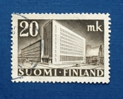 Финляндия 1945 Хельсинки офис почты Sc# 248 Used