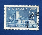 Финляндия 1930 Савонлинна Олафсборг (крепость Святого Олафа) (Олавинлинна) Sc#177 Used