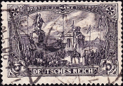 Германия , рейх . 1919 год . Мемориал императора Вильгельма I . 3 m . Каталог 35,0 €.