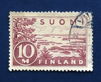 Финляндия 1930 озеро Сайма Sc#178 Used