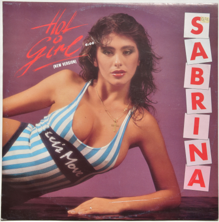 Sabrina "Hot Girl" 1987 Maxi Single  