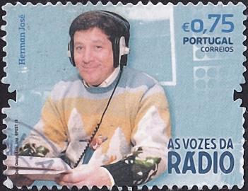 Португалия 2016 год . Радиовещание , Герман Хосе . Каталог 1,70 €. (2)