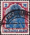 Германия , рейх . 1920 год . Имперская корона , 2m . 2,30 £.