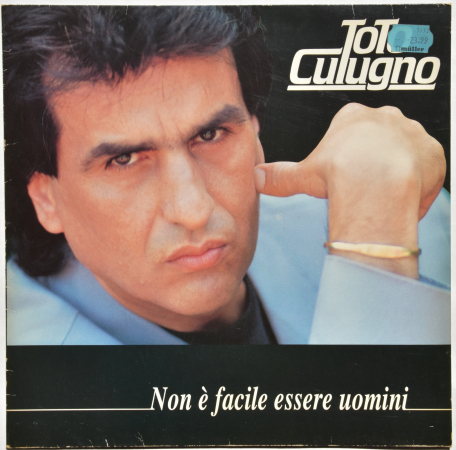 Toto Cutugno "Non E Facile Essere Uomini" 1991 Lp  