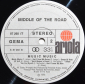 Middle Of The Road ''Music Music'' 1973 Lp   - вид 4