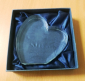 Сувенир стекло От чистого сердца 10 х 10 х 2.5 см футляр - вид 1