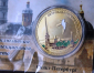 Эксклюзивная коллекционная монета Петропавловская крепость Санкт-Петербург  - вид 2
