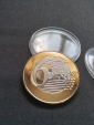 Коллекционная монета 6 SEX EUROS золото 24К - вид 2