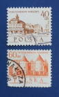 Польша 1965 Варшава 700 лет Sc# 1337, 1338 Used