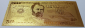 Сувенирная банкнота Золотая купюра 50$ долларов США - вид 1
