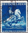 Германия , рейх . 1941 год . Мемориал принца Евгения, Вена . Каталог 2,30 £