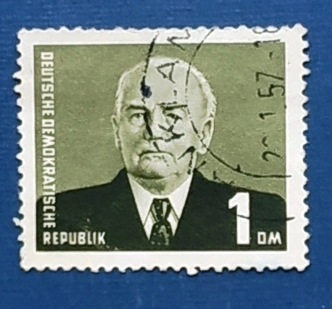 ГДР 1953 Президент Вильгельм Пик Sc# 120 Used