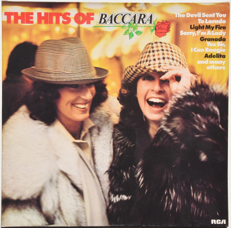 Baccara "The Hits Of Baccara" 1978 Lp 