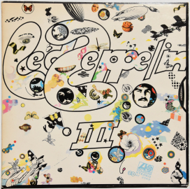 Led Zeppelin "Led Zeppelin III" 1970 Lp Japan  