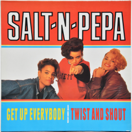 Salt-N-Pepa "Get Up Everybody / Twist And Shout" 1988 Maxi Single 