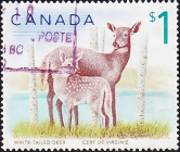  Канада 2005 год . Белохвостый олень (Odocoileus virginianus) . Каталог 1,50 £.