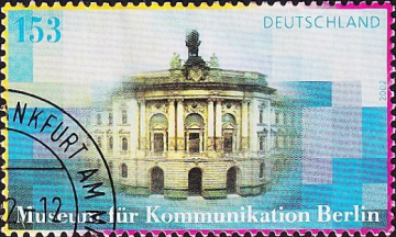 Германия 2002 год . Музей связи, Берлин . Каталог 3,50 £ (2)