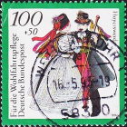 Германия 1994 год . Традиционные костюмы - Хойерсверда . Каталог 2,40 £ 