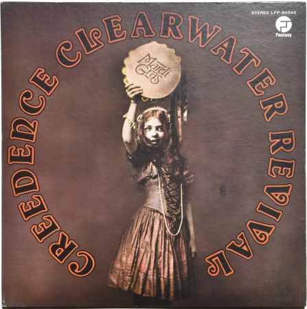 Creedence Clearwater Revival "Mardi Gras" 1972 Lp Red Vinyl Japan  
