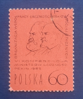 Польша 1965 Маркс Ленин конференция министров почты коммунистических стран Пекин Sc# 1333 Used