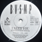 B.V.S.M.P. "I Need You" 1988 Maxi Single   - вид 2