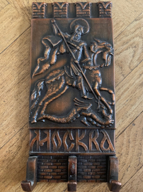 Вешалка ключница настенная металл ковка Москва винтаж