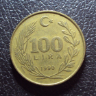 Турция 100 лир 1990 год.