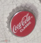 Пробка кронен Coca-Cola Classic R красная 2022 г.