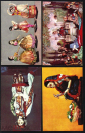 Открытки СССР 1968 г. Индийские куклы, народные костюмы Индии ф. Клейменовой.10 шутк чистые - вид 4