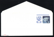 Конверт с голограммой США USPS 1989 Космос USA 25 с. Космонавтика Фантастика
