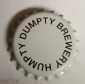 Кронен пробка металл необжатая крафтовое пиво Humpty dumpty berwery белая редкость - вид 1