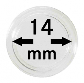 Lindner. Капсулы для монет 14,0 мм (10 шт.)